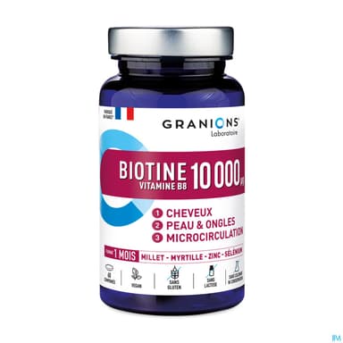 GRANIONS BIOTINE 10 000UG CPR 60