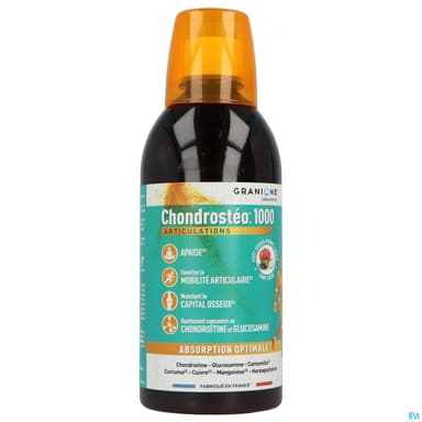 Granions Chondrosteo+ 1000 Solution Buvable 500ml