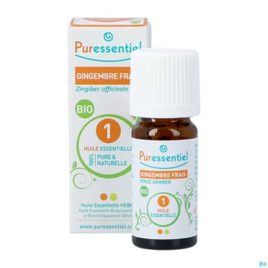 Puressentiel Huile Essentielle Gingembre Frais Bio 5ml