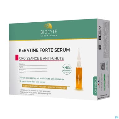 BIOCYTE KERATINE FORTE SERUM AMP 5