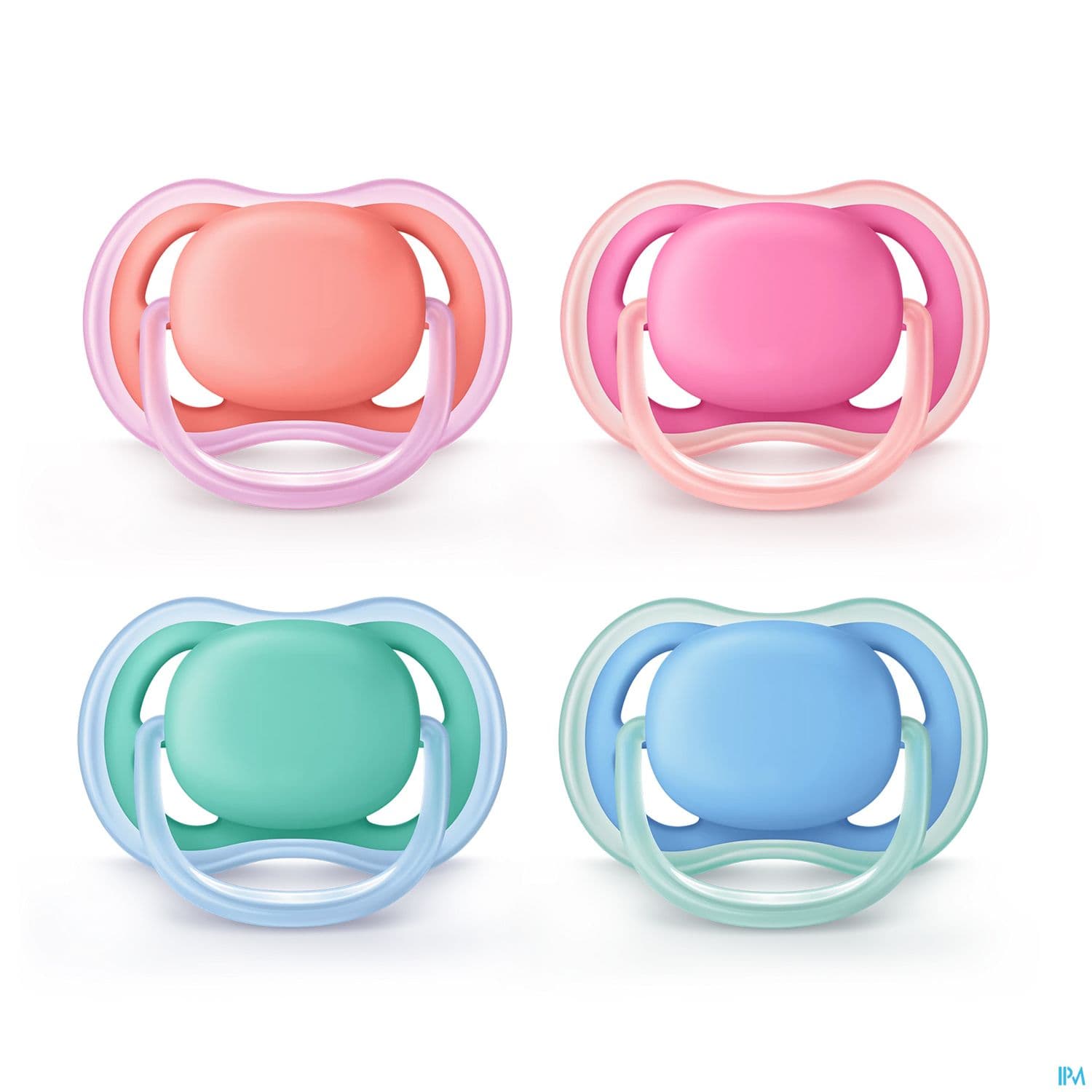 Avent Sucette Ultra Air Mixte Couleur 6/18mois Scf244/23 X2