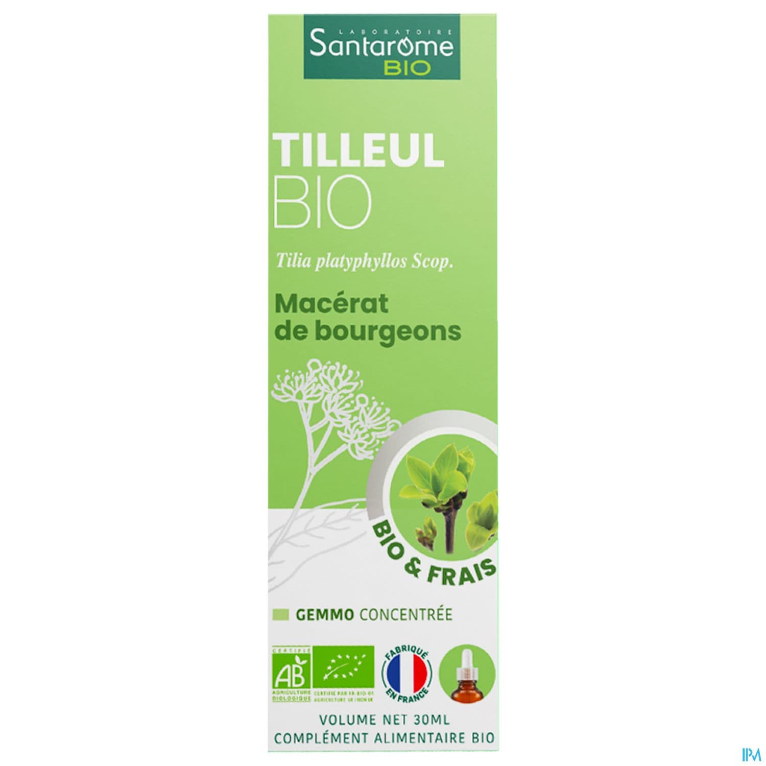 Santarome Bio Complexe Bourgeon Tilleul U54 30ml