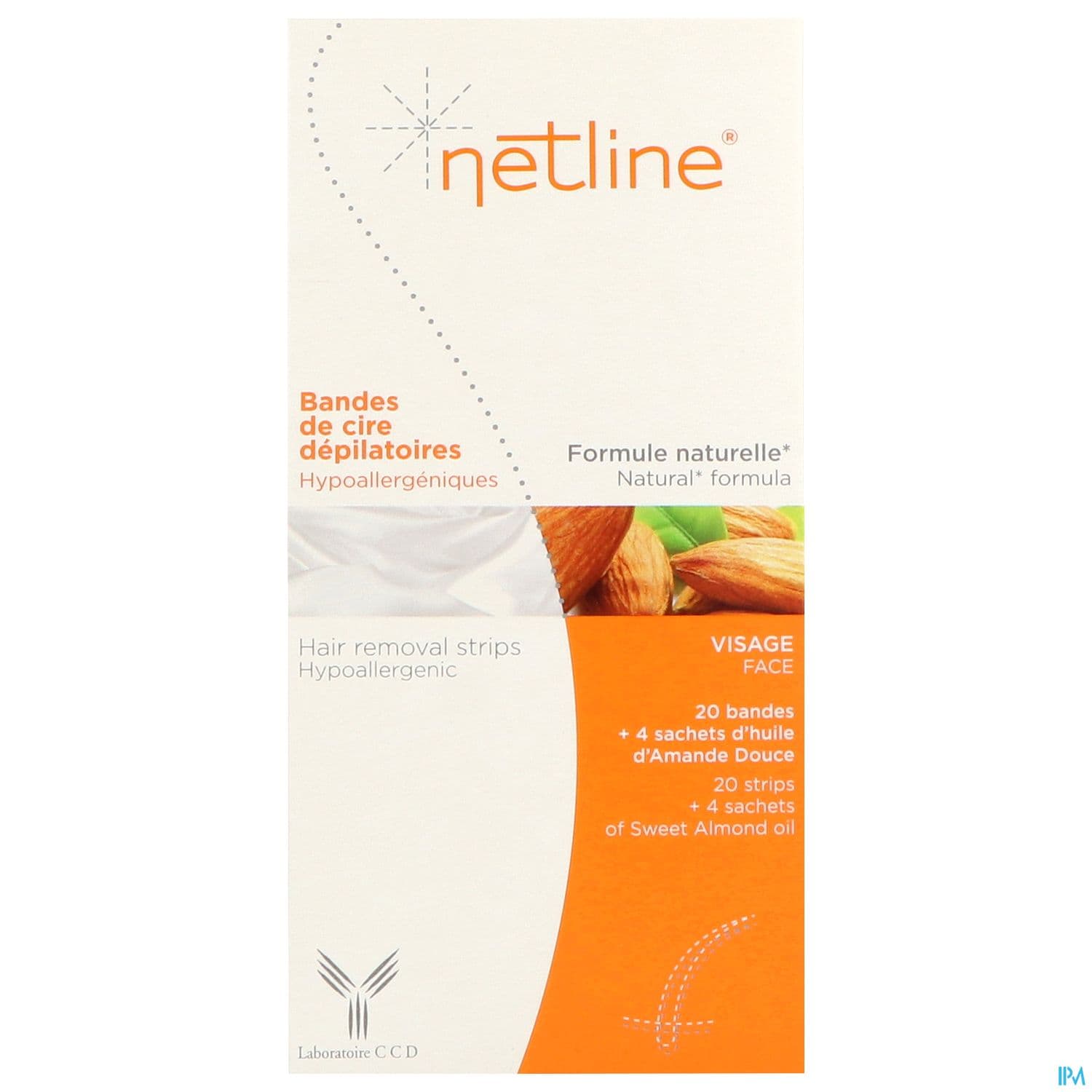 NETLINE BDE DEPIL HYPOAL VISAG 20