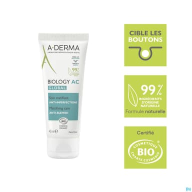 A-DERMA BIOLOGY AC GLOBAL CR 40ML