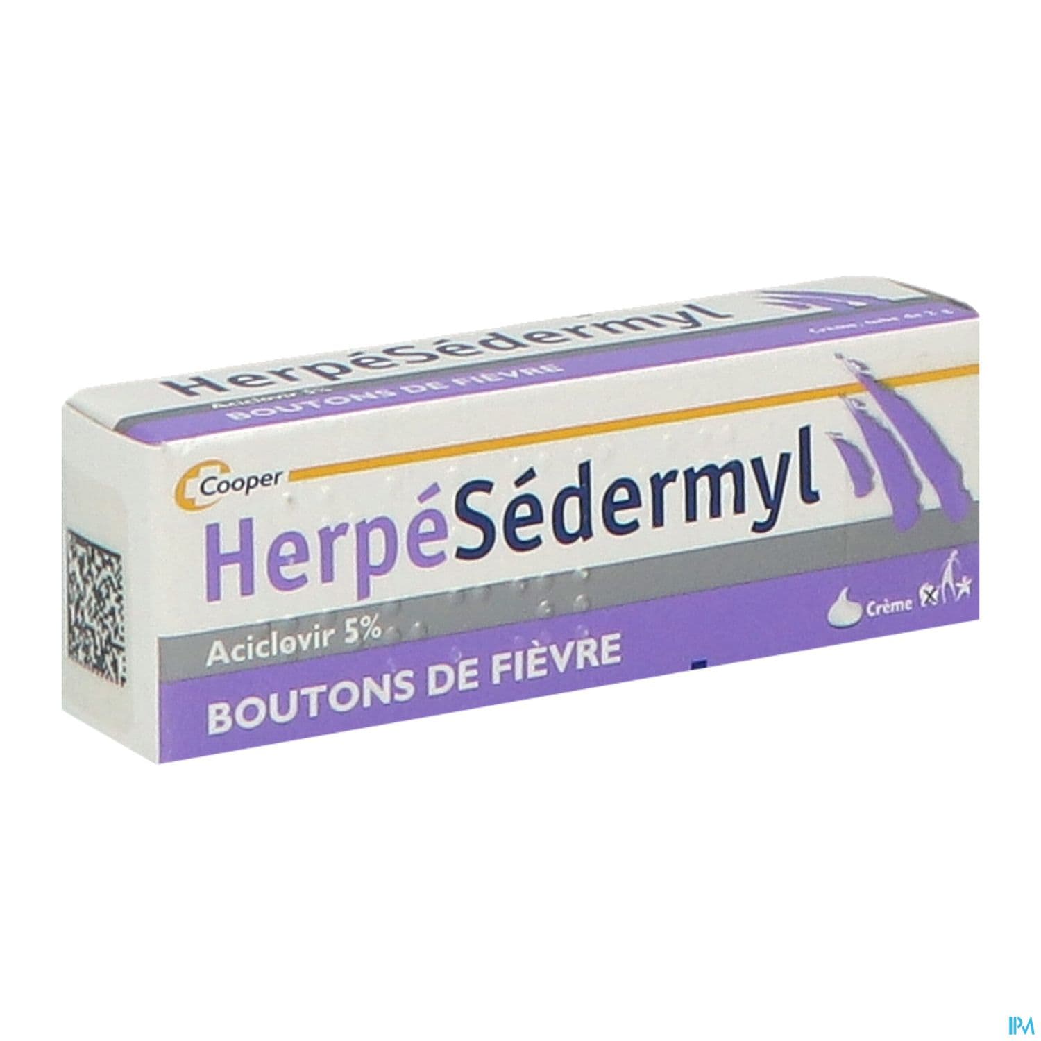 HERPESEDERMYL 5% CR TUB 2G