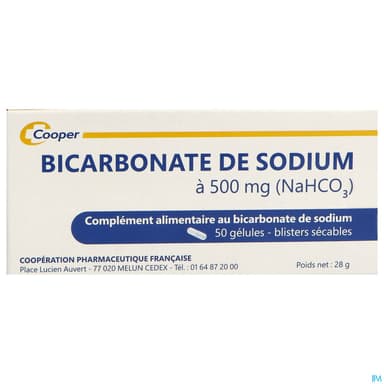 BICARBONATE SOD500MG COOPER GELU50