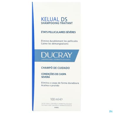 Ducray Kelual Ds Shampooing Traitant Antipellicullaire 100ml