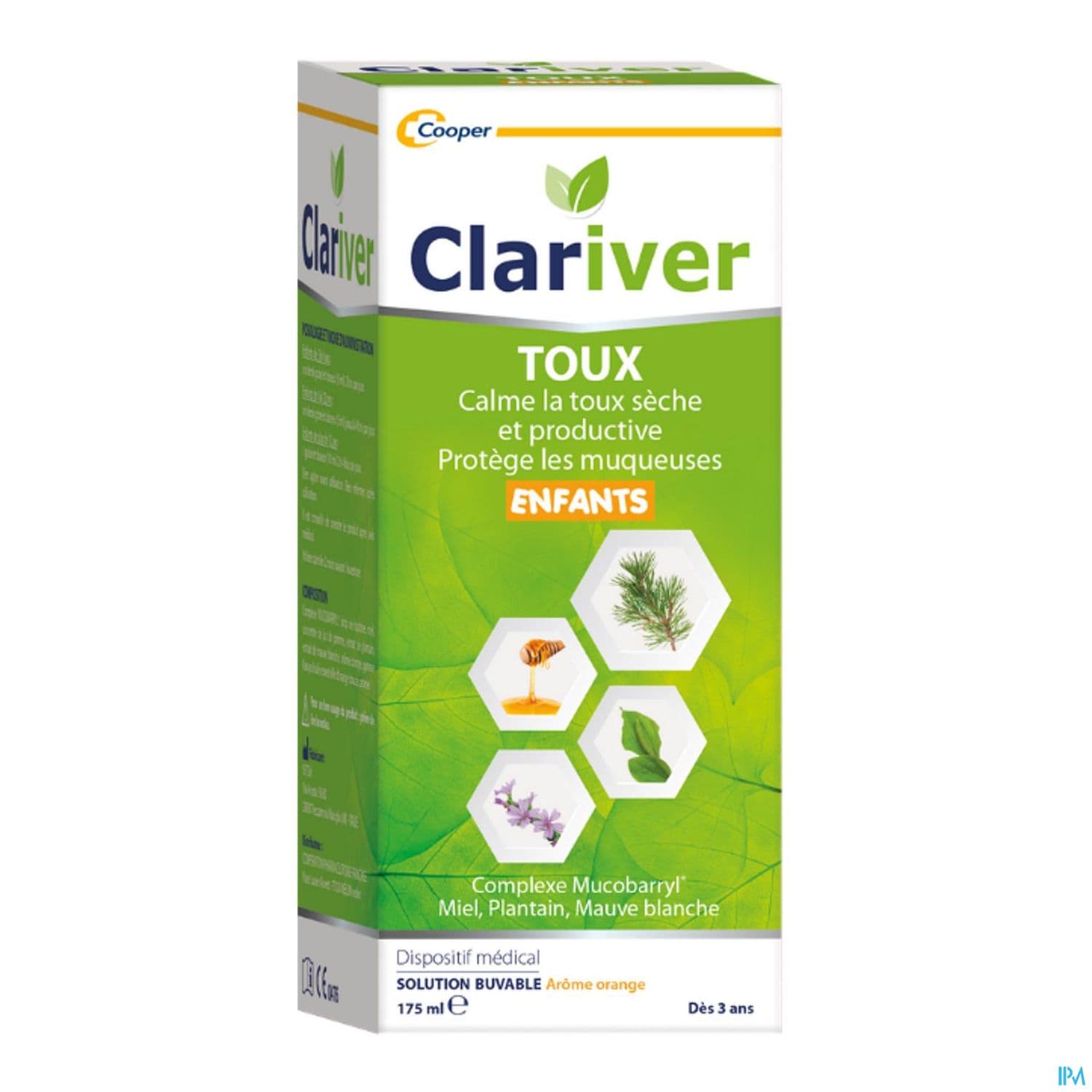 CLARIVER SOL BUVABLE ENF 175ML