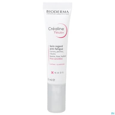 Bioderma Crealine Yeux+ Soin Regard Antifatigue 15ml