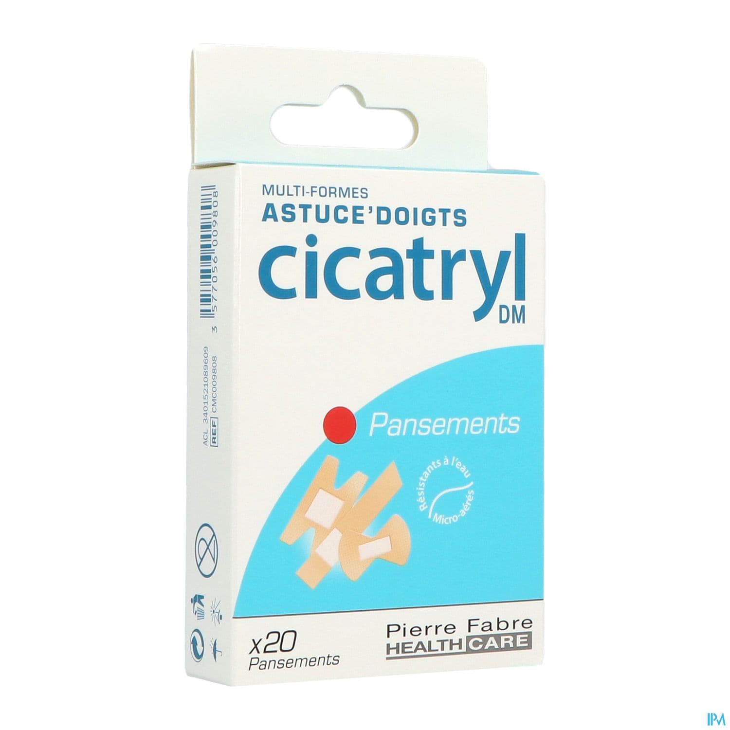 CICATRYL PANS ASTUC DOIGT 20