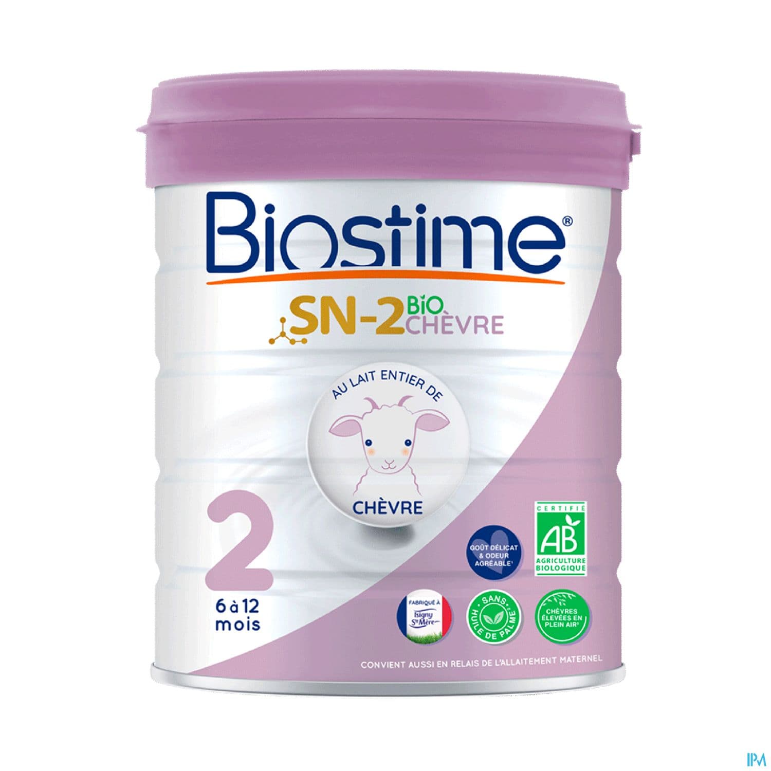 Biostime 2eme Age Chevre 6/12mois Bio Poudre 800g