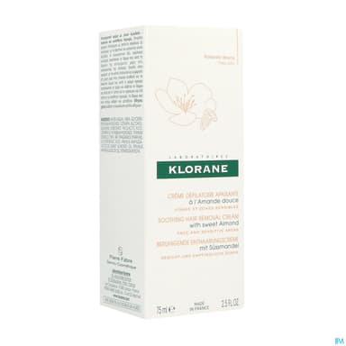 KLORANE CR DEPIL ZONE SENSIBL 75ML