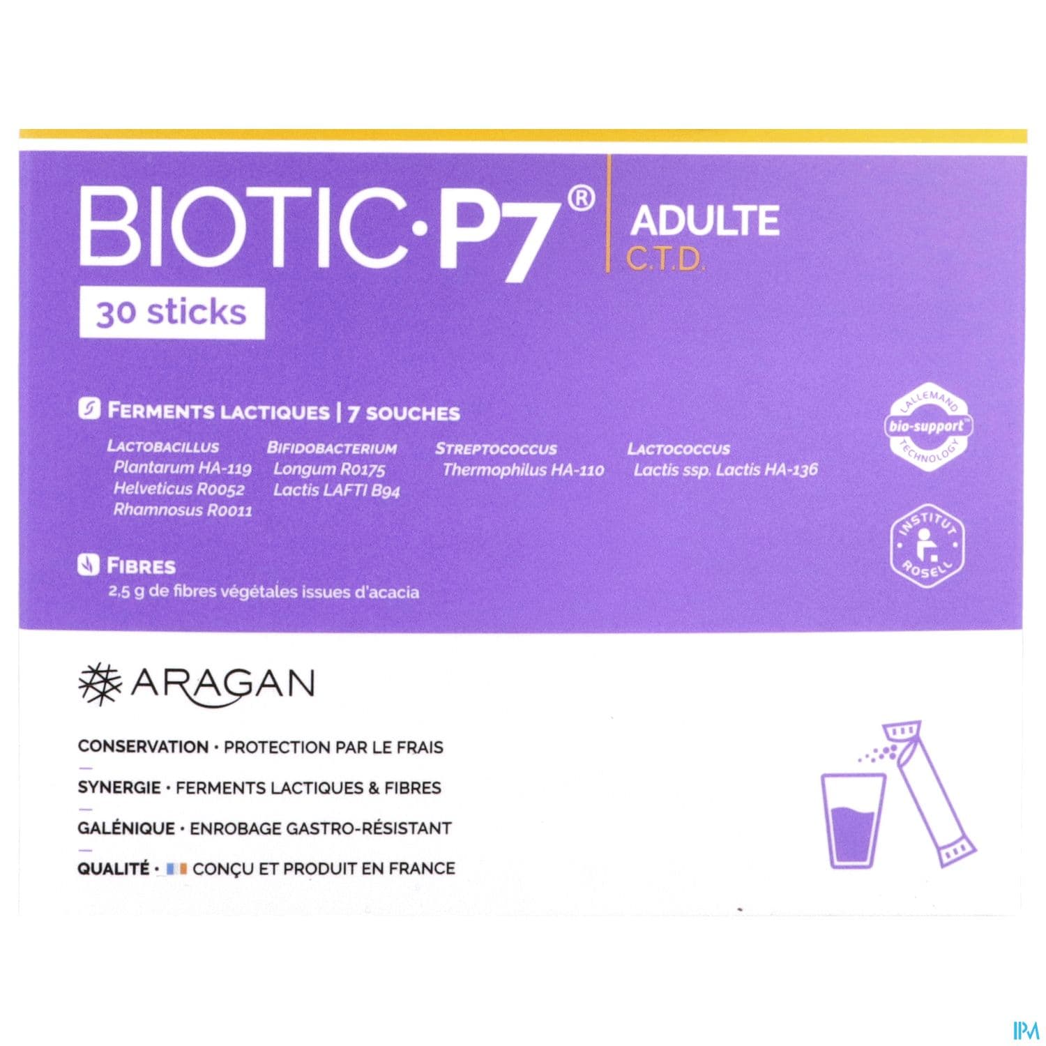 ARAGAN BIOTIC P7 ADULTE 30J SACH30