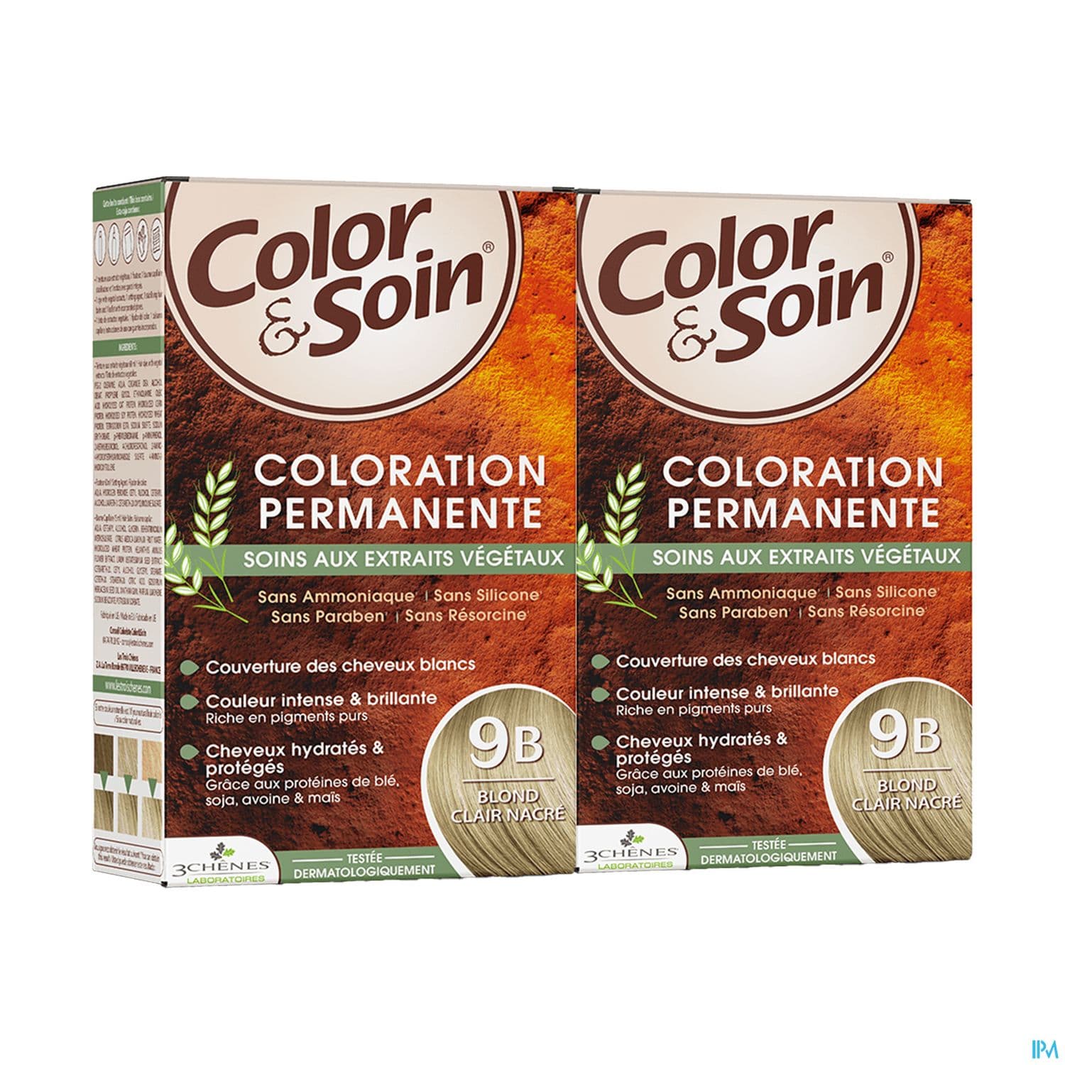 3 CHENES COLOR/SOIN BL CLAI NAC 9B
