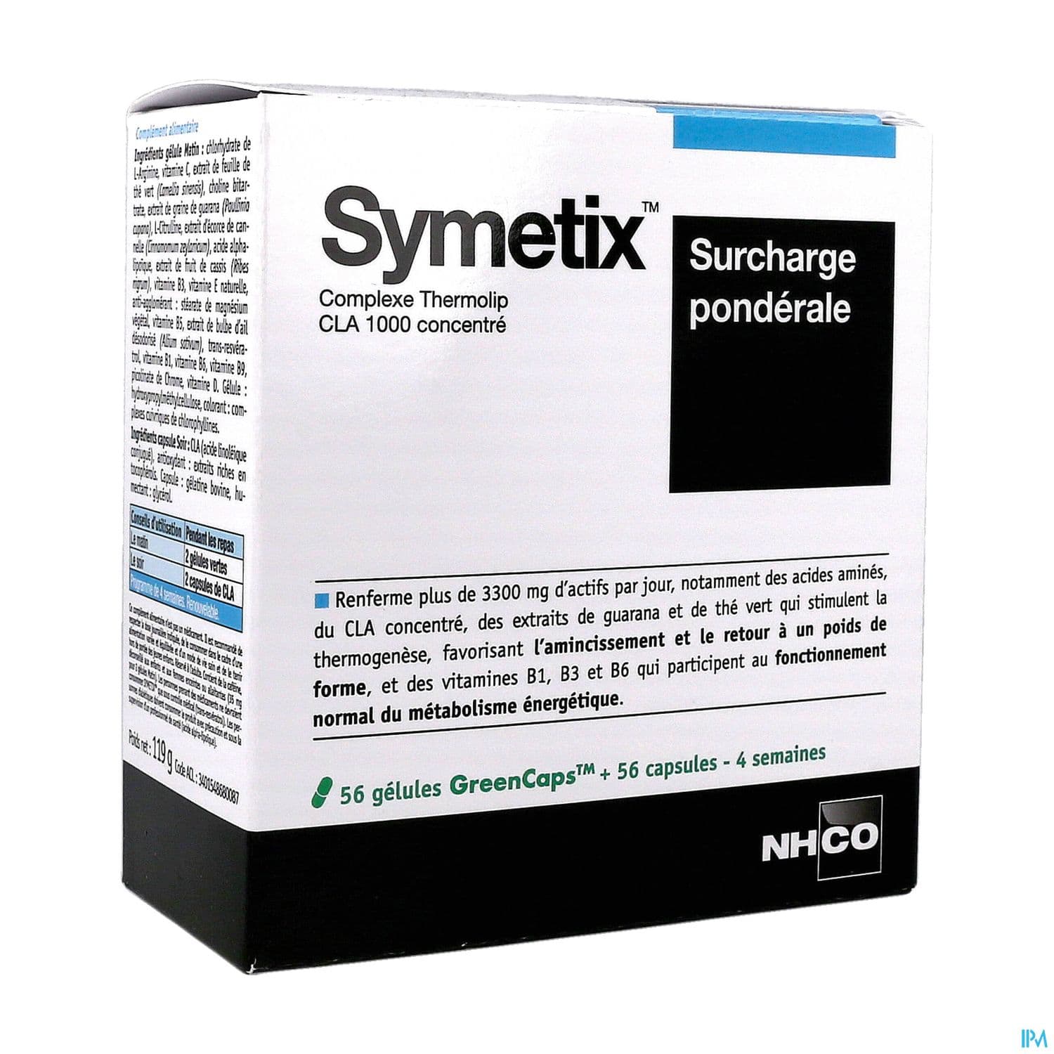 Nhco Symetix Surcharge Ponderale Gelule 56 + Capsule 56