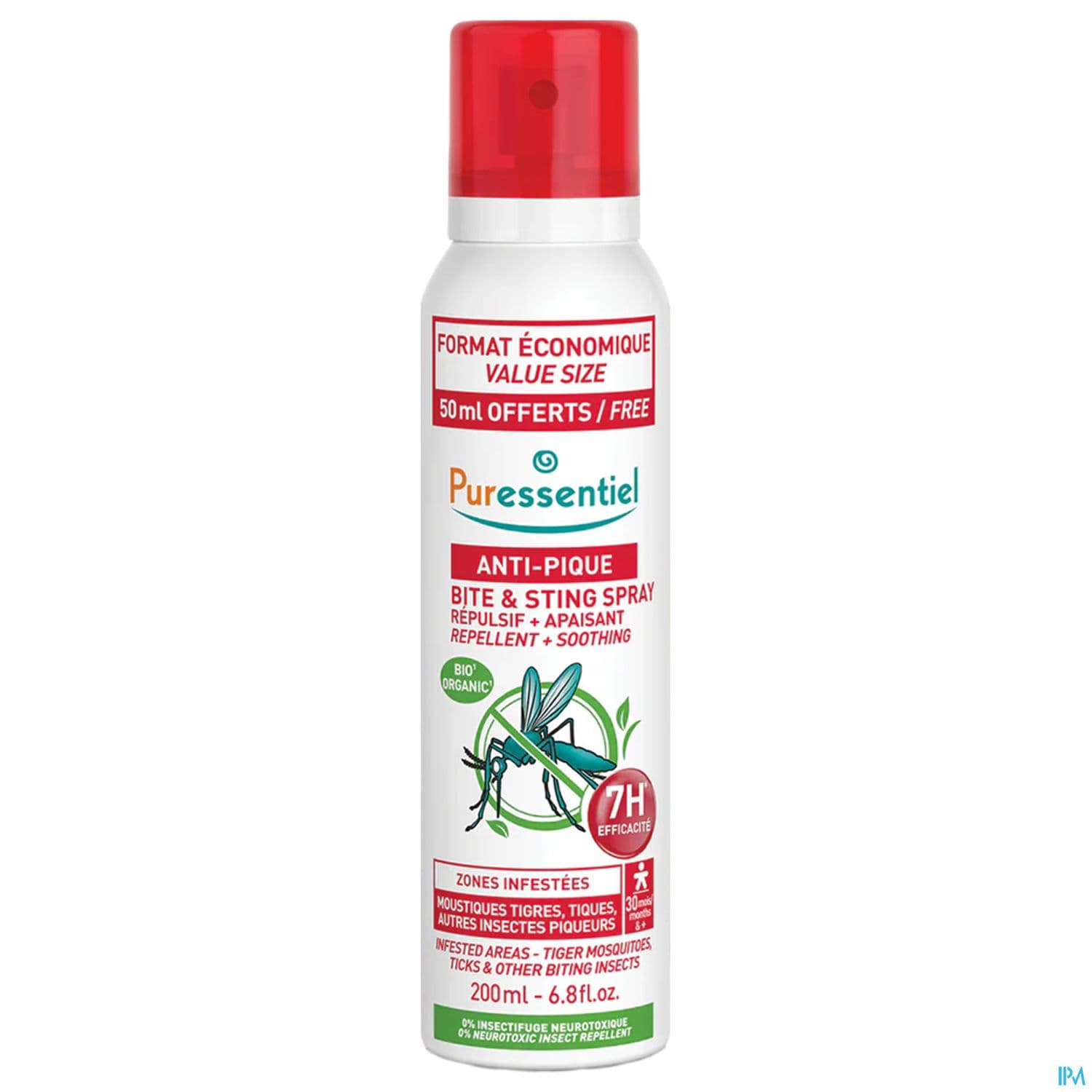 PURESSENTIEL A/PIQUE SPRAY 200ML