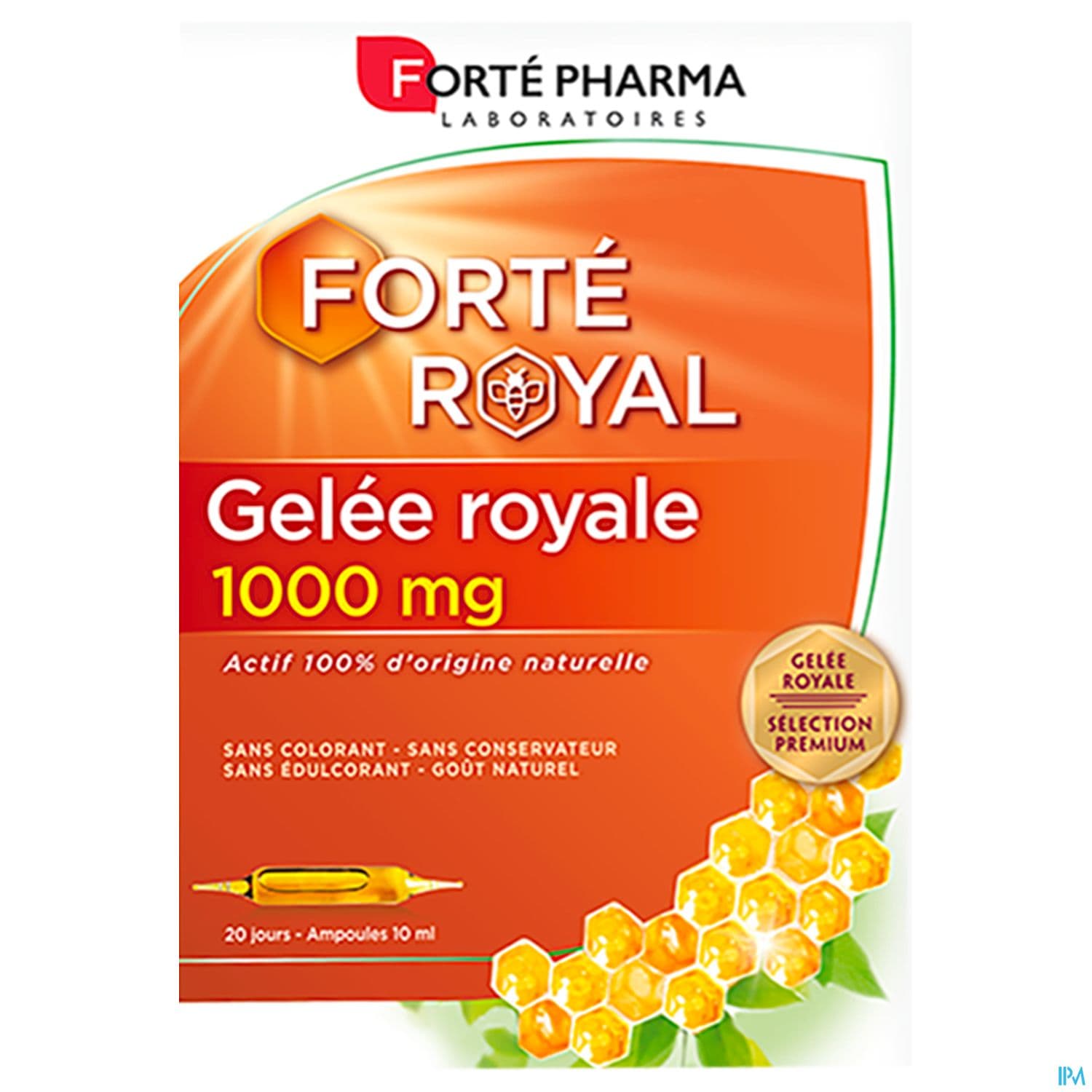 Forte Pharma Forte Royal Gelee Royale 1000mg Ampoule 10ml 20