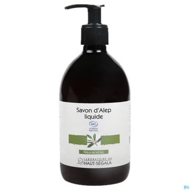 Laboratoire Du Haut-segala Savon Alep Liquide 20% Huile De Baies De Laurier Biologique 500ml