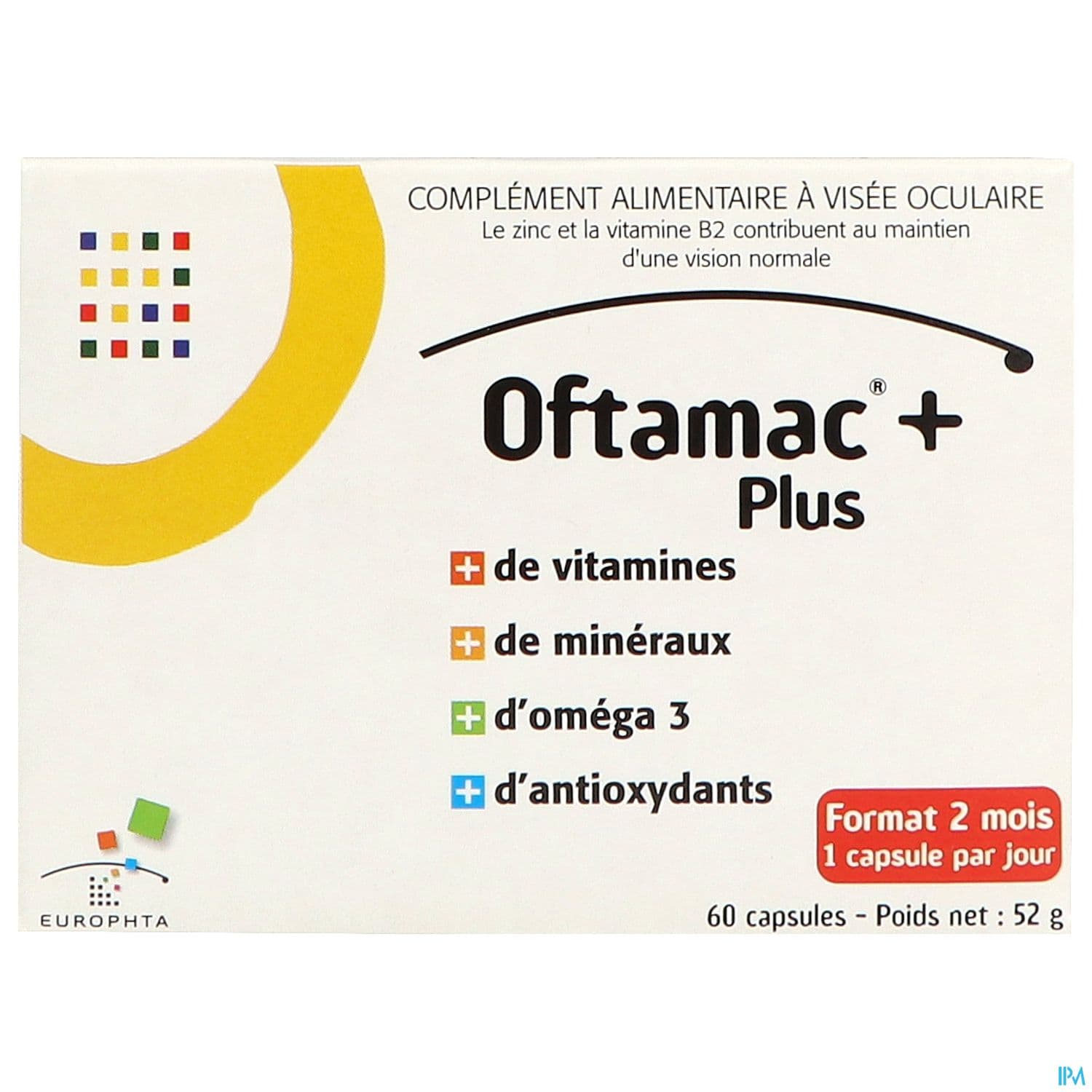 OFTAMAC PLUS CAPS 60