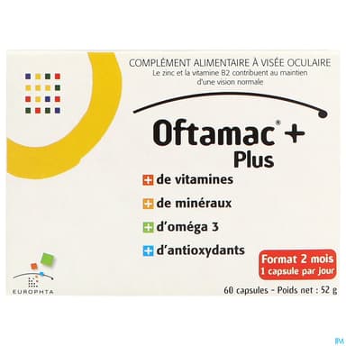 OFTAMAC PLUS CAPS 60