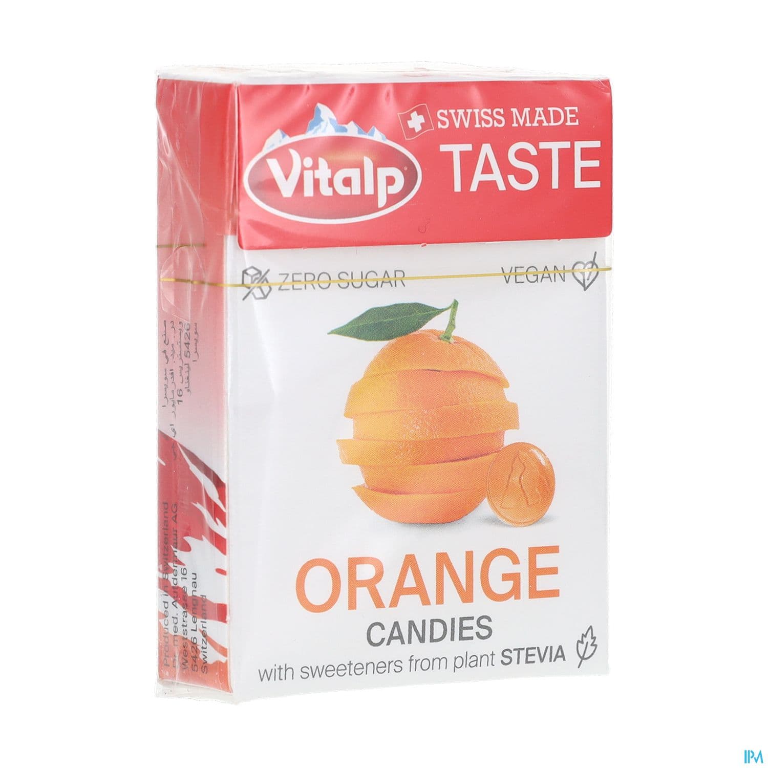 Vitalp Bonbons Sans Sucre Orange 25g