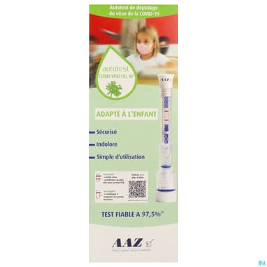 Aaz Autotest Nasal All In Duo Enfant Covid Viro 1