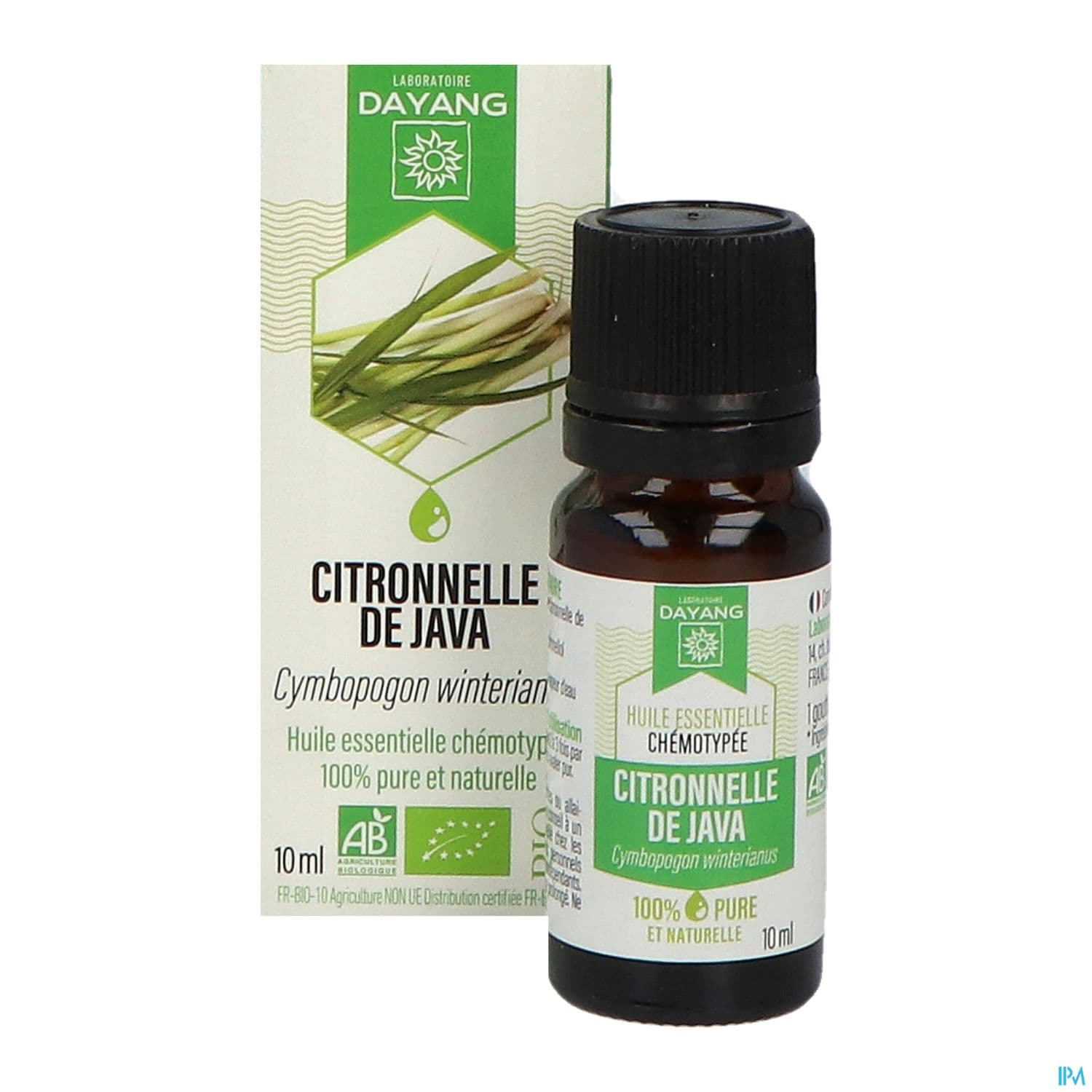 Dayang Huile Essentielle Citronelle De Java Bio 10ml