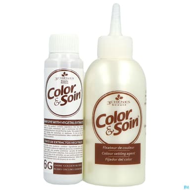 3 CHENES COLOR/SOIN BL FONC DORE6G