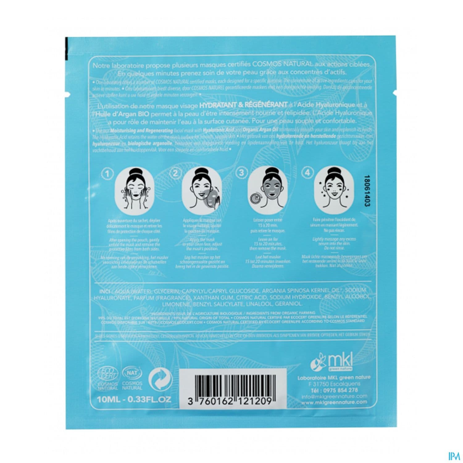MKL MASQ HYDRATANT 10ML