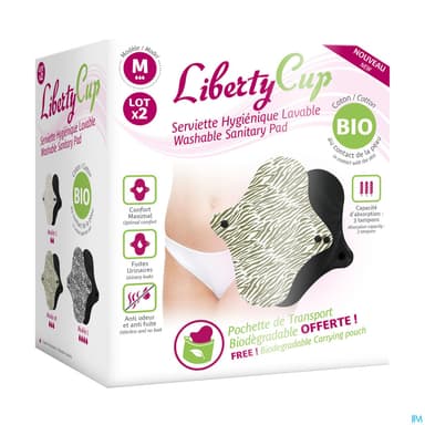 LIBERTY CUP SERV HYG LAVABLE TM X2