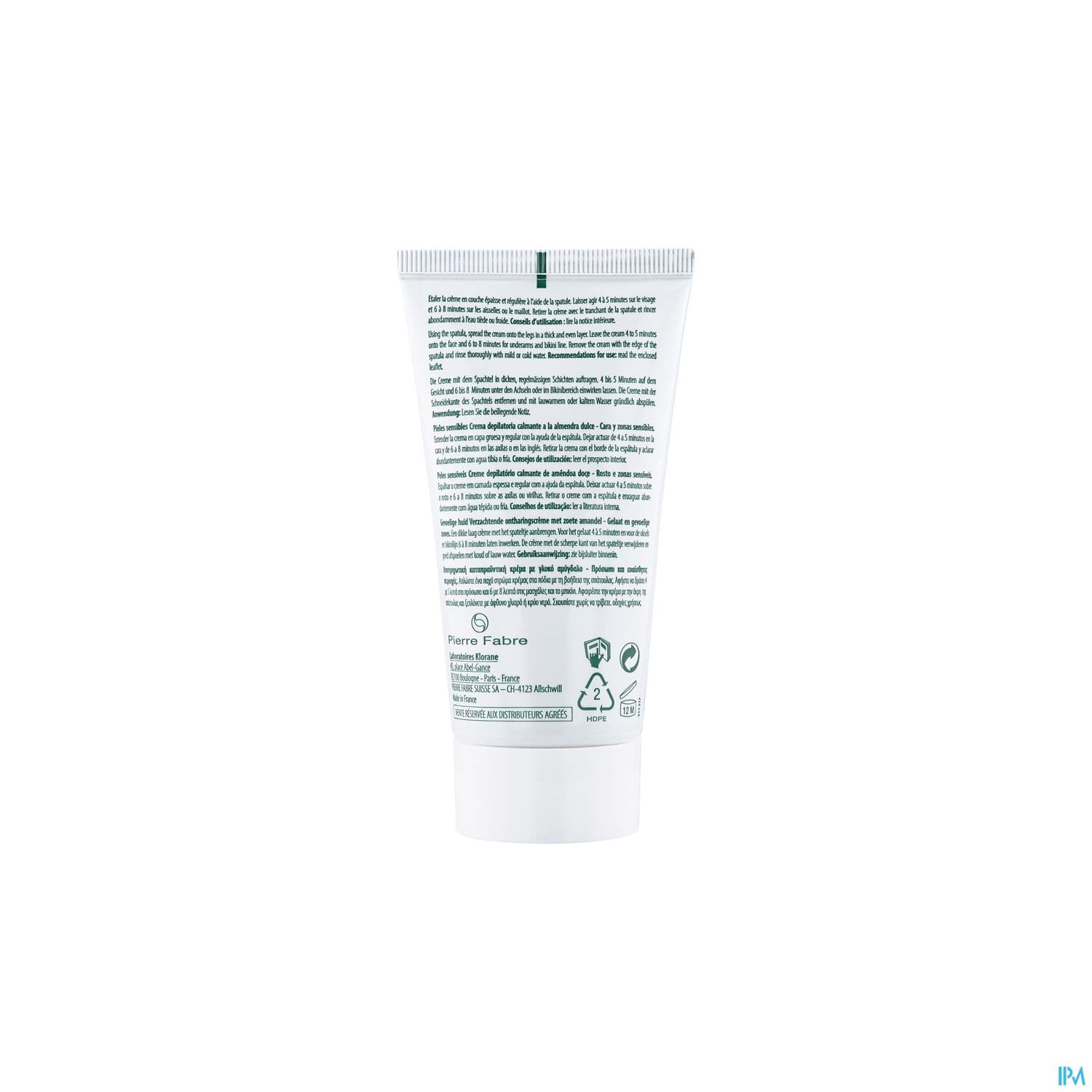 KLORANE CR DEPIL ZONE SENSIBL 75ML