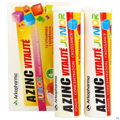 Arkopharma Azinc Vitalite Junior Comprime A Croquer Fraise 30
