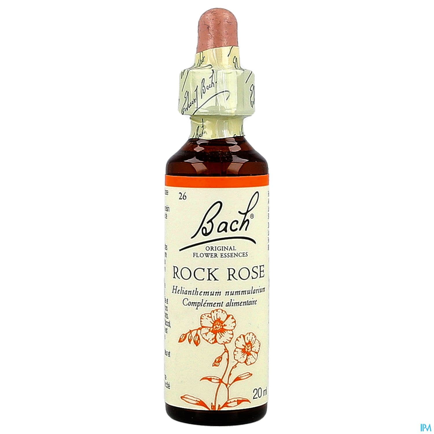 Fleurs De Bach Original 26 Rock Rose Compte Gouttes 20ml