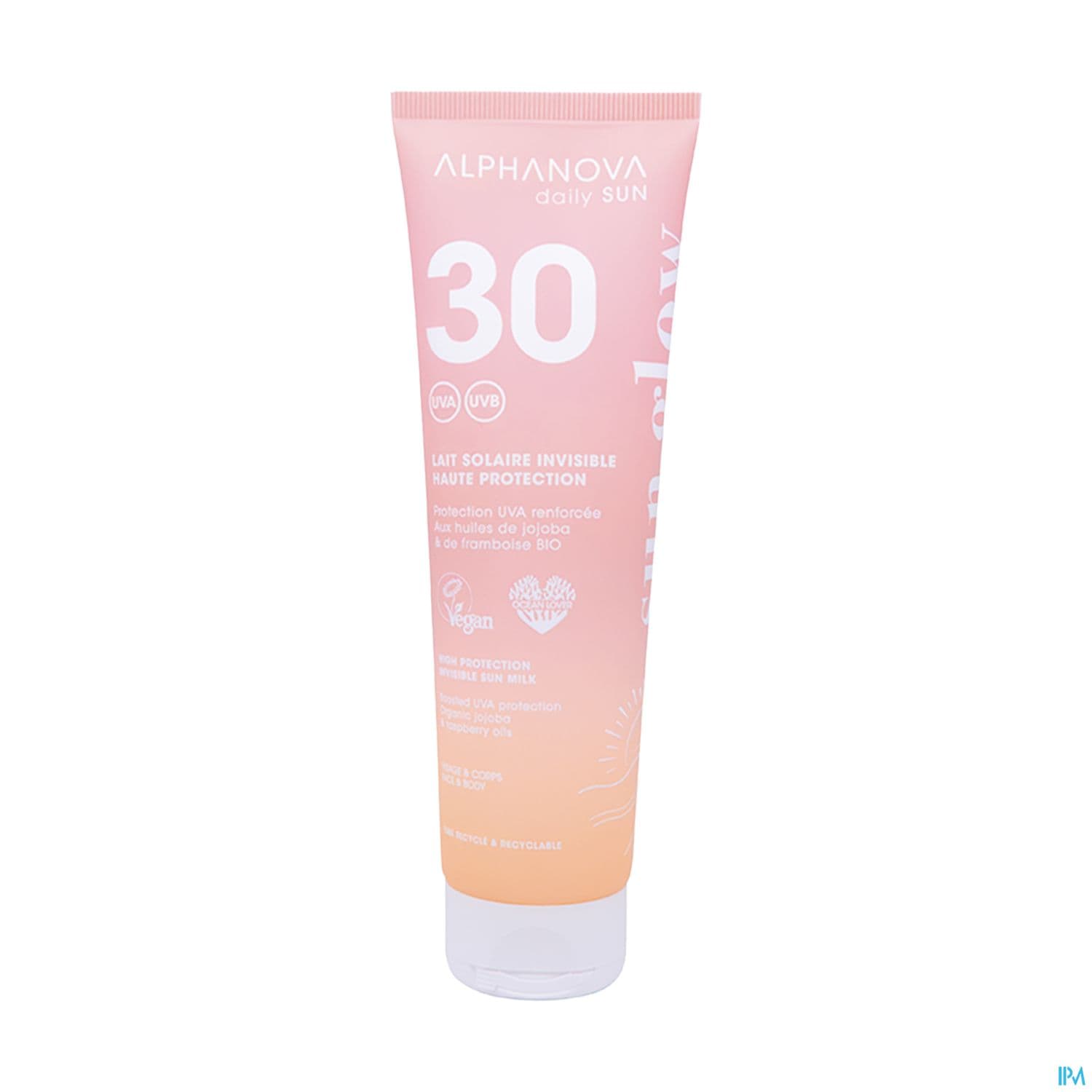 ALPHANOVA SUN GLOW LAIT SPF30 150