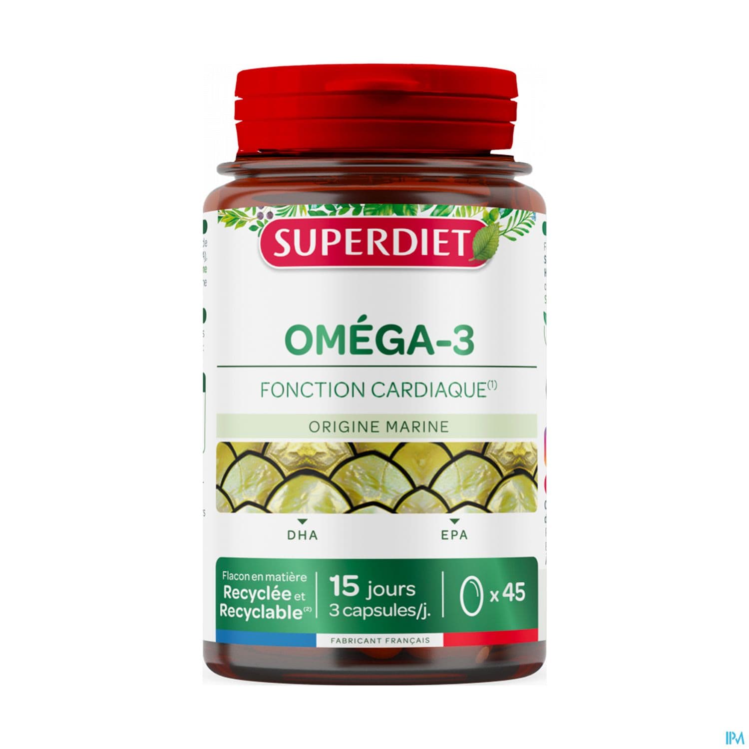 Superdiet Omega 3 Dha Epa Capsules 45