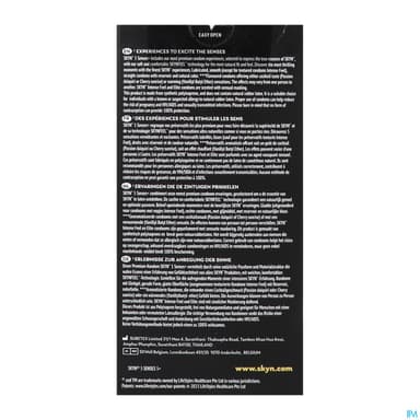 PRESERV MANIX SKYN 5 SENSES+ 5