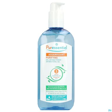 PURESSENTIEL GEL HYDR/ALC 250ML