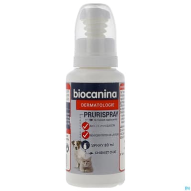 BIOCANINA PRURISPRAY SOL/CALM 80ML
