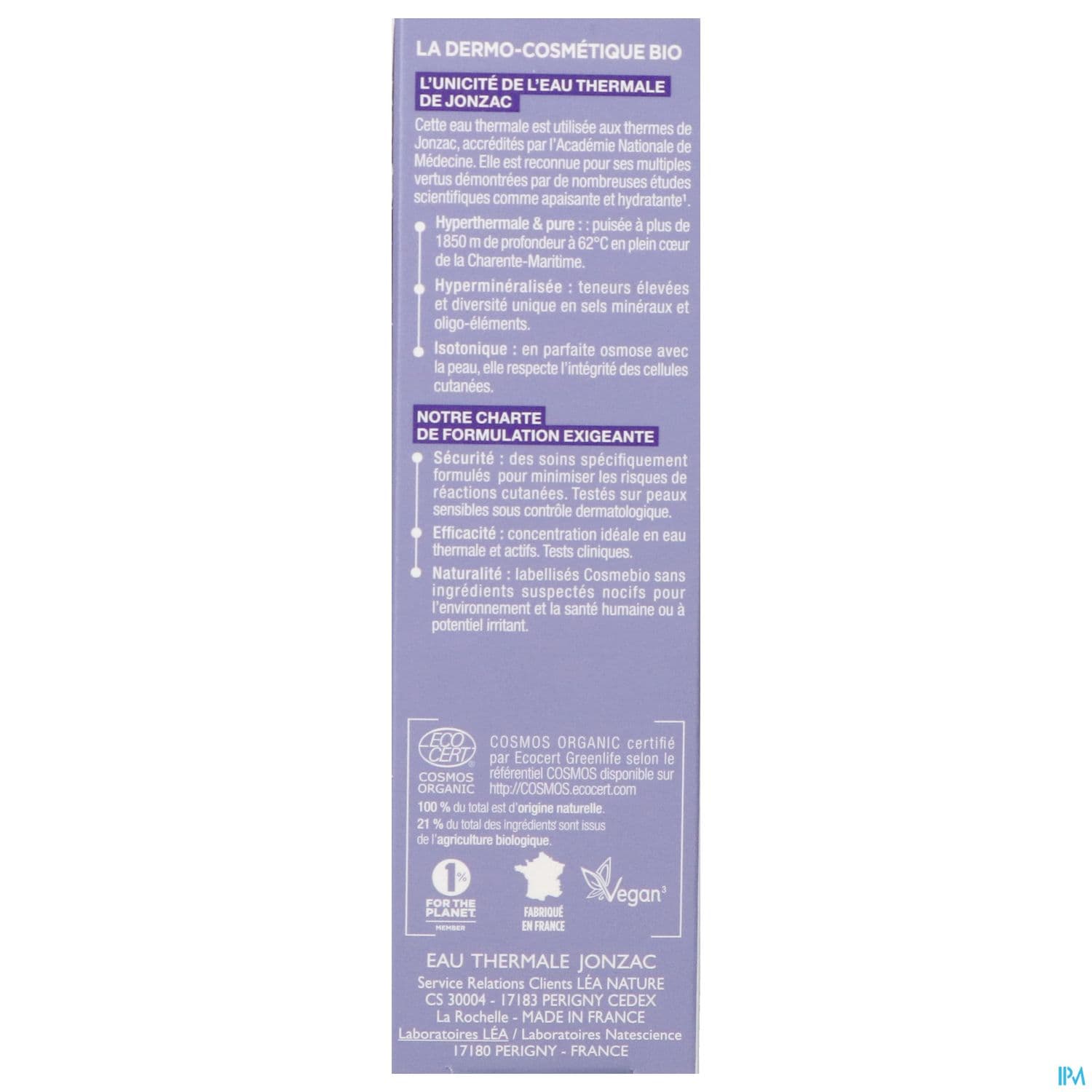 JONZAC REAC CONTROL YEUX PAUP 15ML