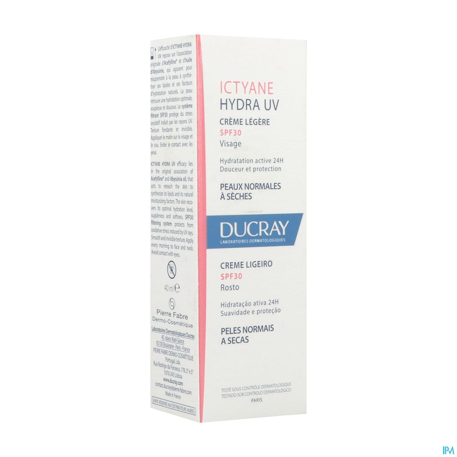 Ducray Ictyane Hydra Uv Creme Legere 40ml