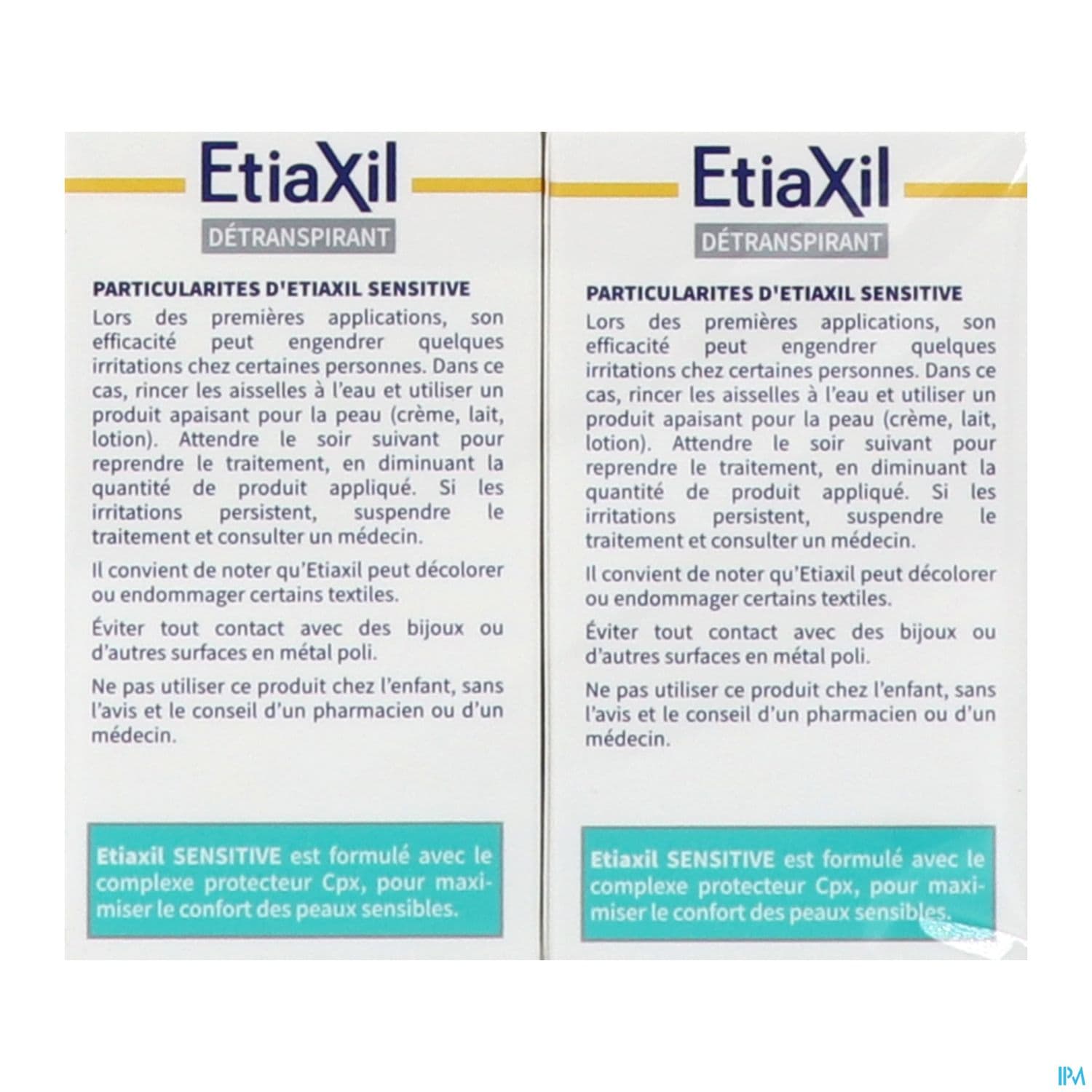 ETIAXIL DETRANSP P/SENS BILLE15ML2