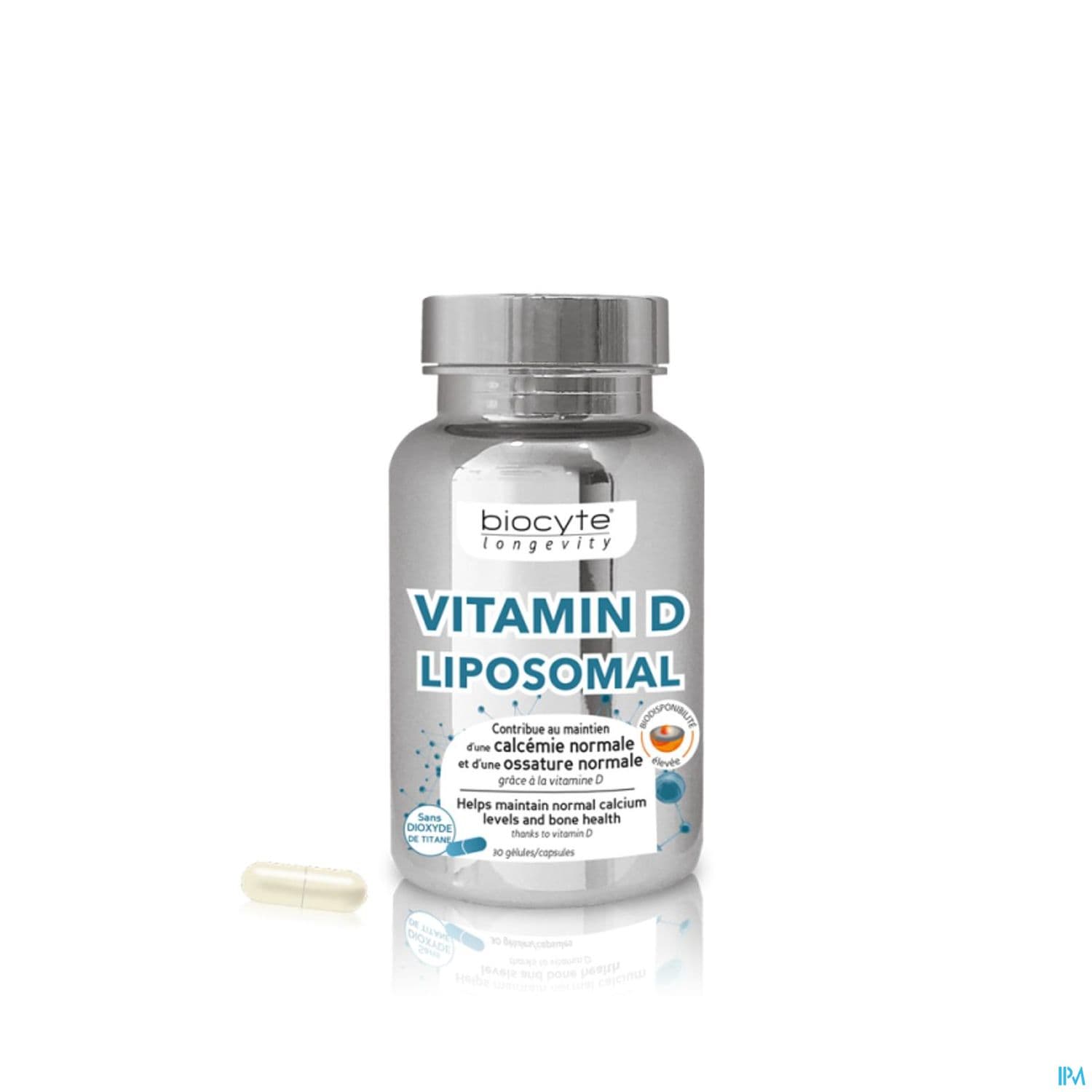 BIOCYTE VIT D LIPOSO GELUL 30