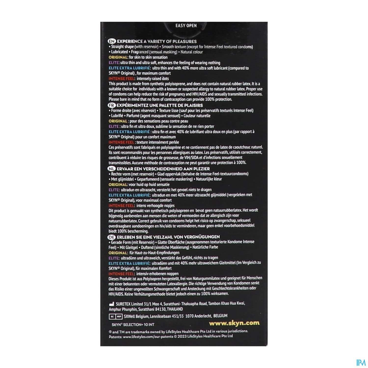 Skyn Selection+ Preservatif 10