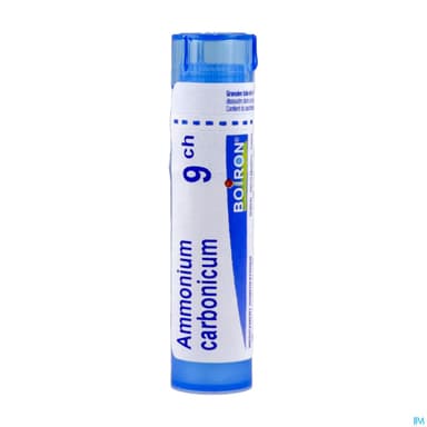 Boiron Ammonium Carbon. 9ch Granules 4g
