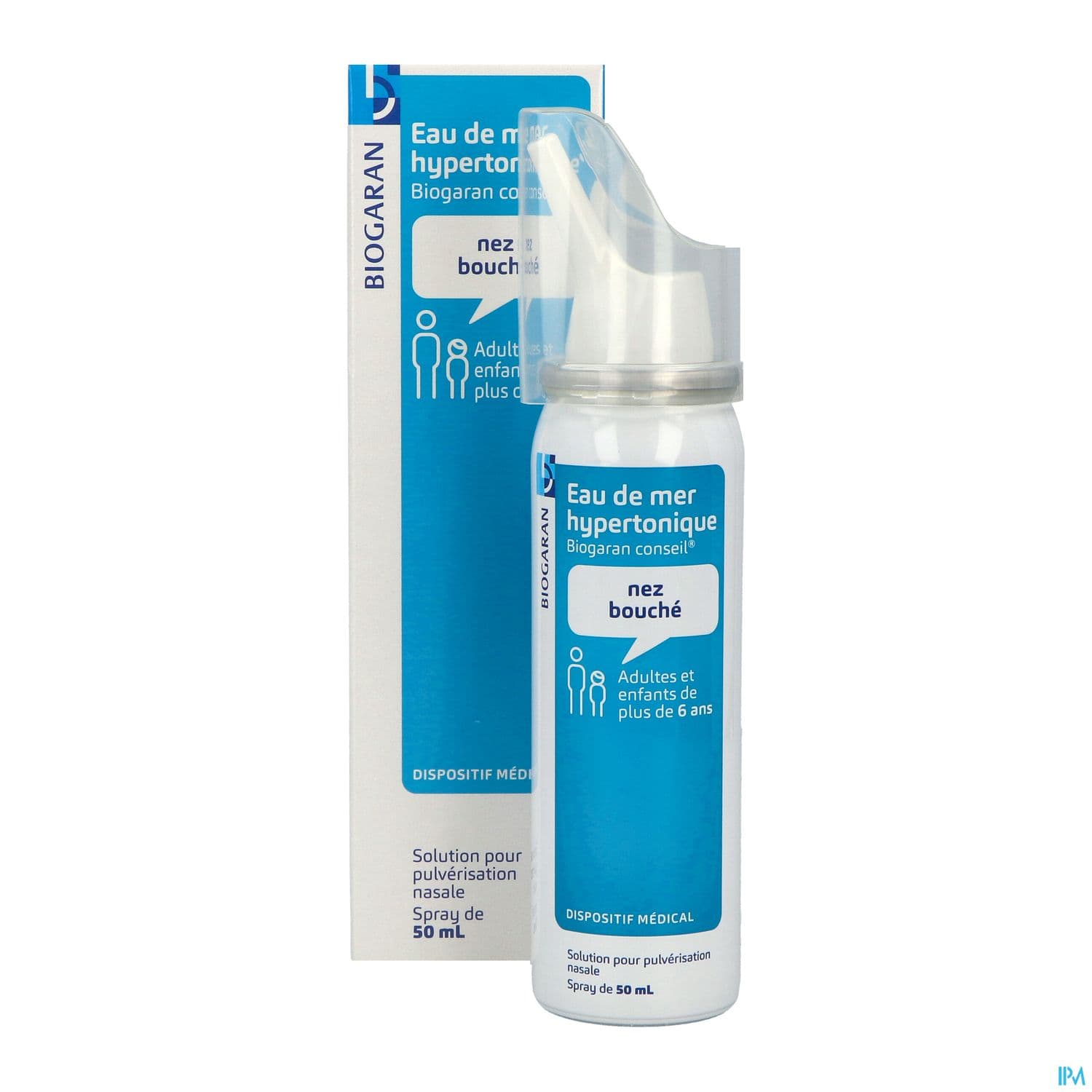Biogaran Conseil Eau Mer Hypertonique Spray 50ml