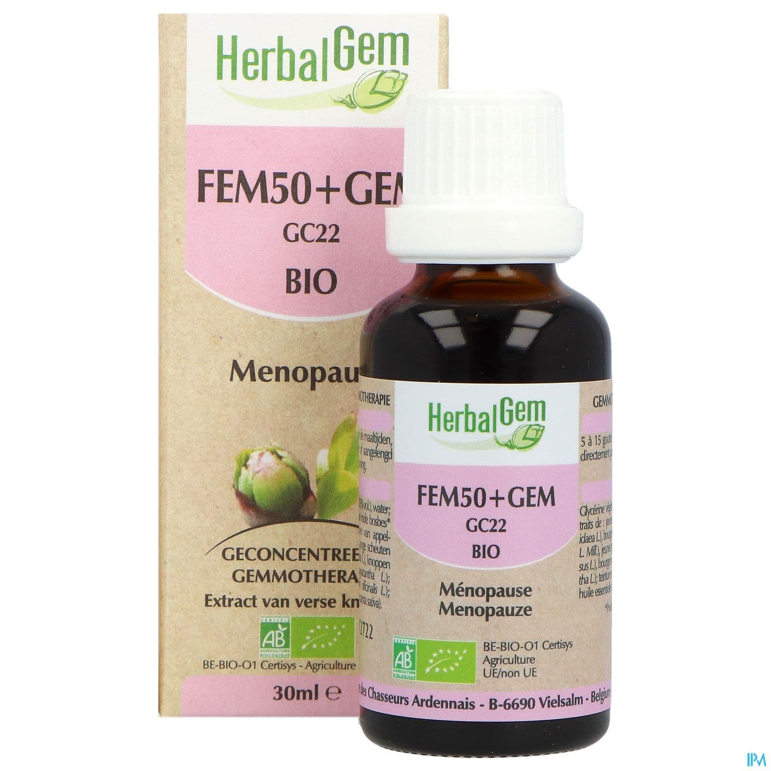 Herbalgem Fem50+gem Gc22 Menopause Bio 30ml