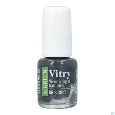 Vitry Be Green Vernis Ongles Gris Chic 6ml