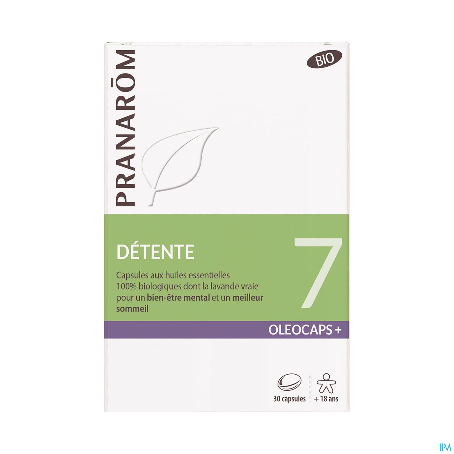 PRANAROM OLEOCAPS+7 DETENTE CAP30