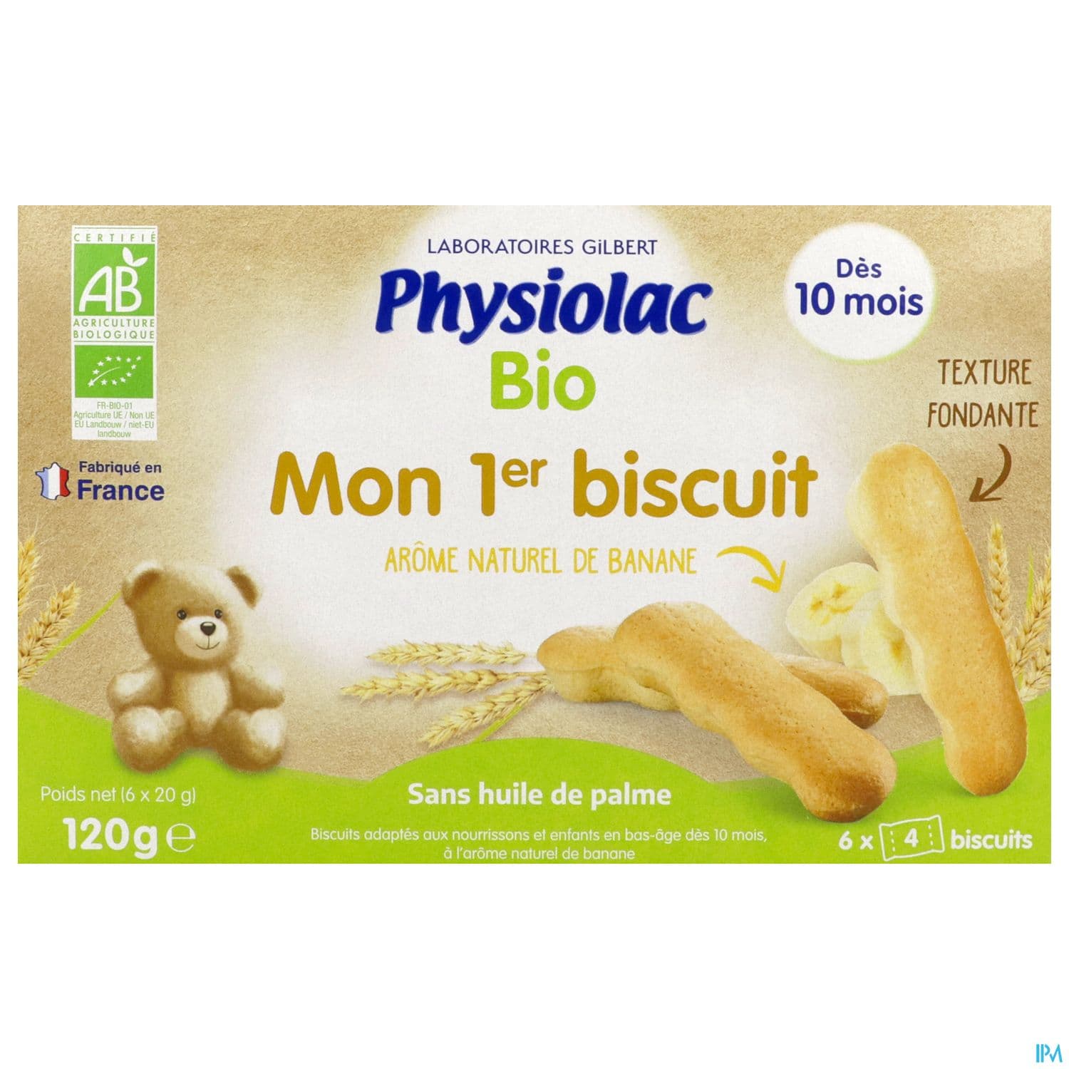 PHYSIOLAC BISCUIT BIO ETUI X24