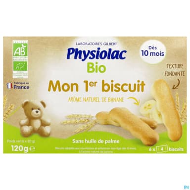 PHYSIOLAC BISCUIT BIO ETUI X24